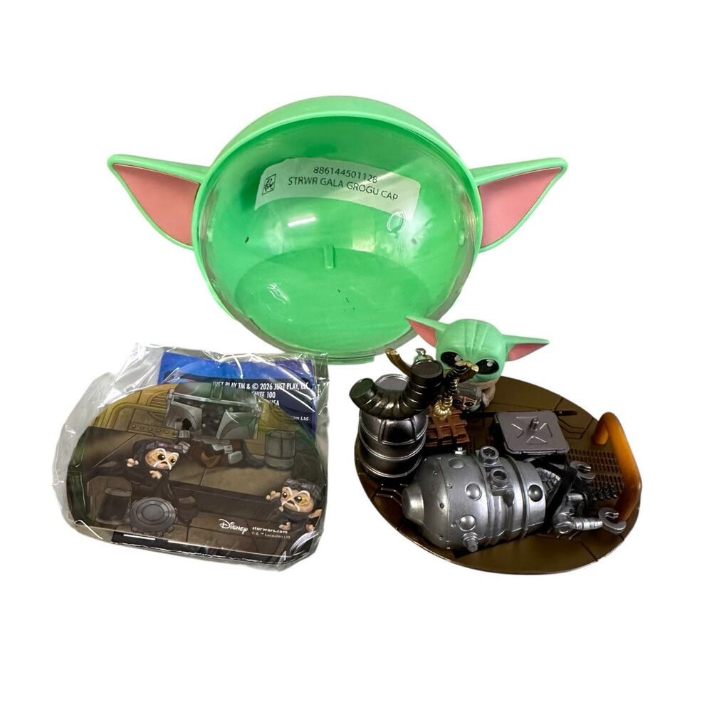 Star Wars Disney Doorables Grogu Moments Ball Capsule Droid Repair Opened